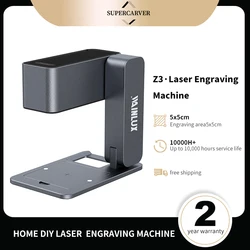 WAINLUX Laser Engraver Z3 Foldable Portable 60W Multi-AngleLogo Mark 36000mm/min Mark Printer Cutter Woodworking Wood Plastic