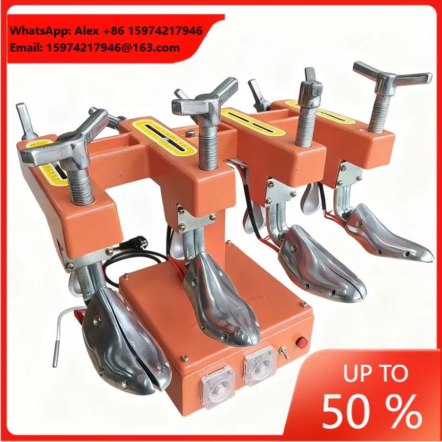 Four Head Shoe Stretcher Industrial Boots Expander Commercial Shoe Stretch Machine Heat Repair Shop Tools