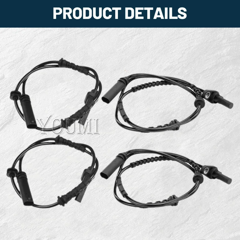Front/Rear ABS Wheel Speed Sensor For BMW 5 6 7 Series F07 F10 F11 F06 F12 F13 F02 535i 550i 528i 530i 34526784901 34526853859