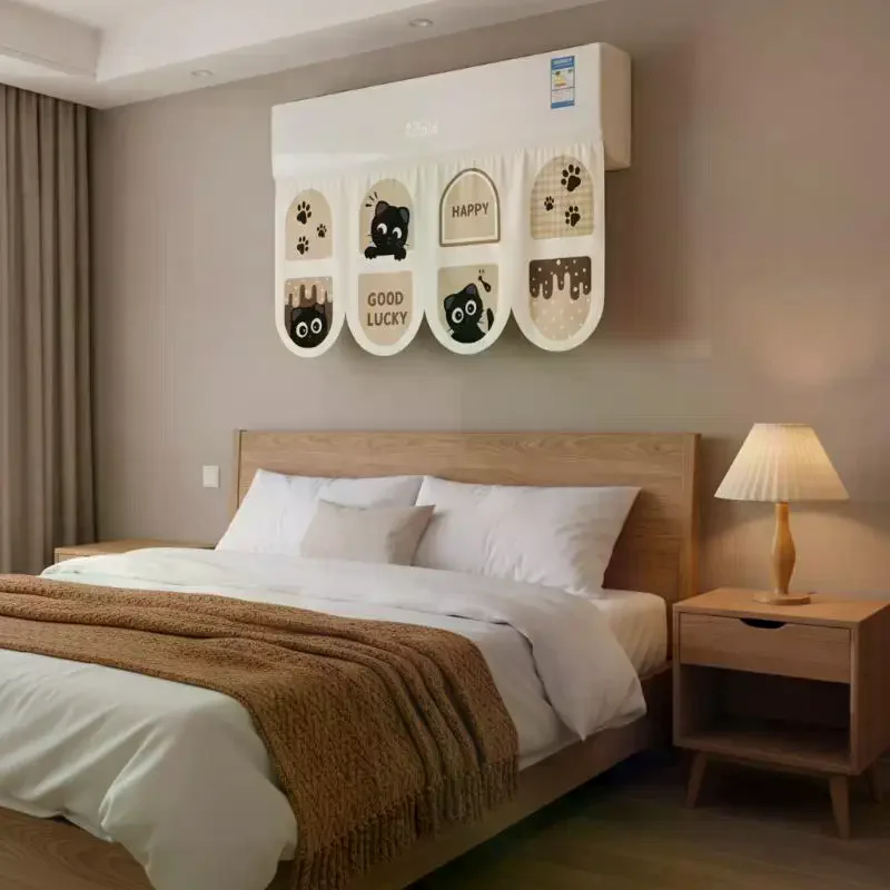 Cartoon-Style Bedroom/Door Curtain (40x90 Cm) Installation No Drilling Required Home Decor