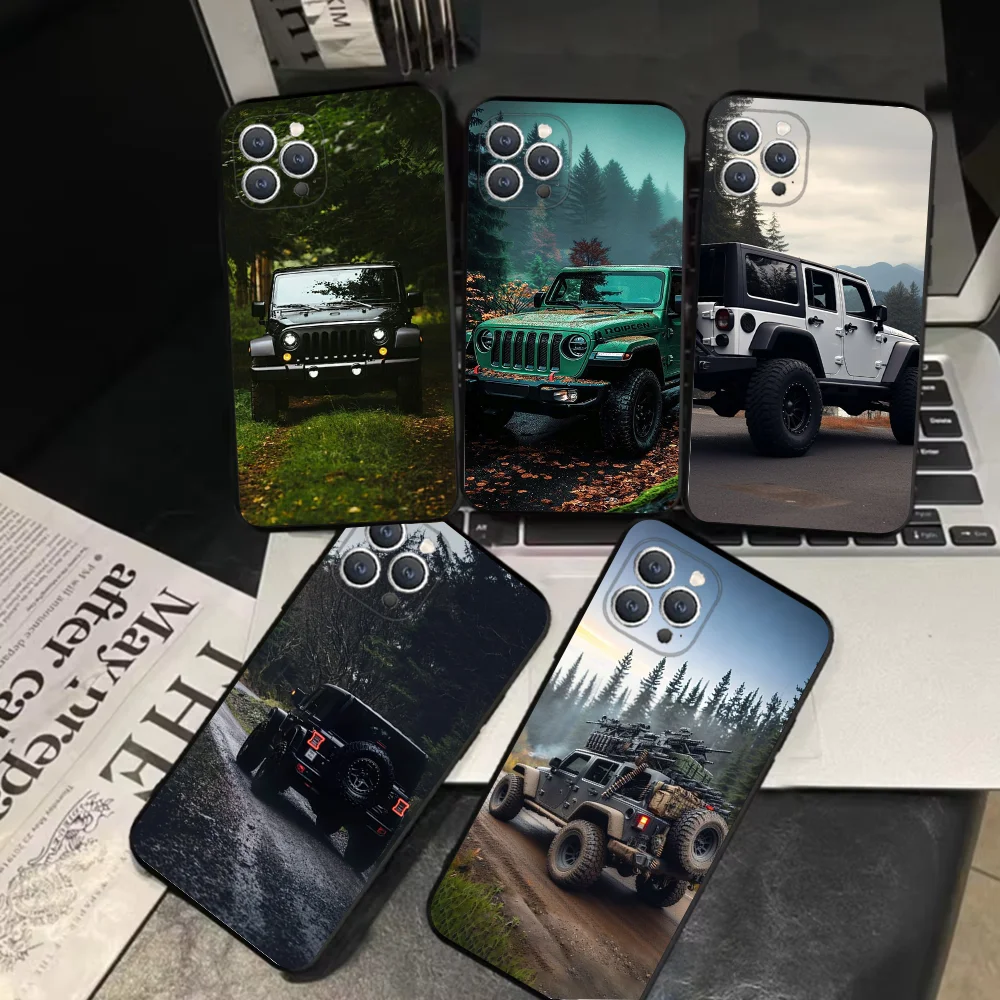 Jeeps-S off-road SUV  Phone Case For iPhone 16,15,14,13,12,11,Pro,X,XS,Max,XR,Plus,Mini Soft Black Cover 