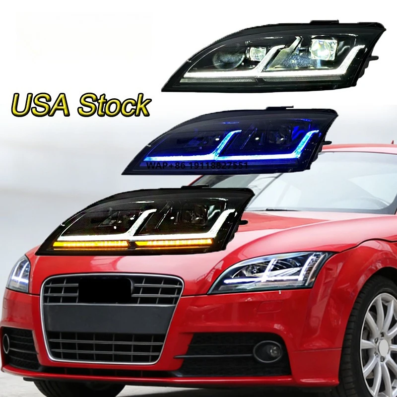 

SJC SJC for TT 2008-2014 Headlamps LED Front Light Daytime Running Light Plug and Play High Quality Turn Signal Car Lamp