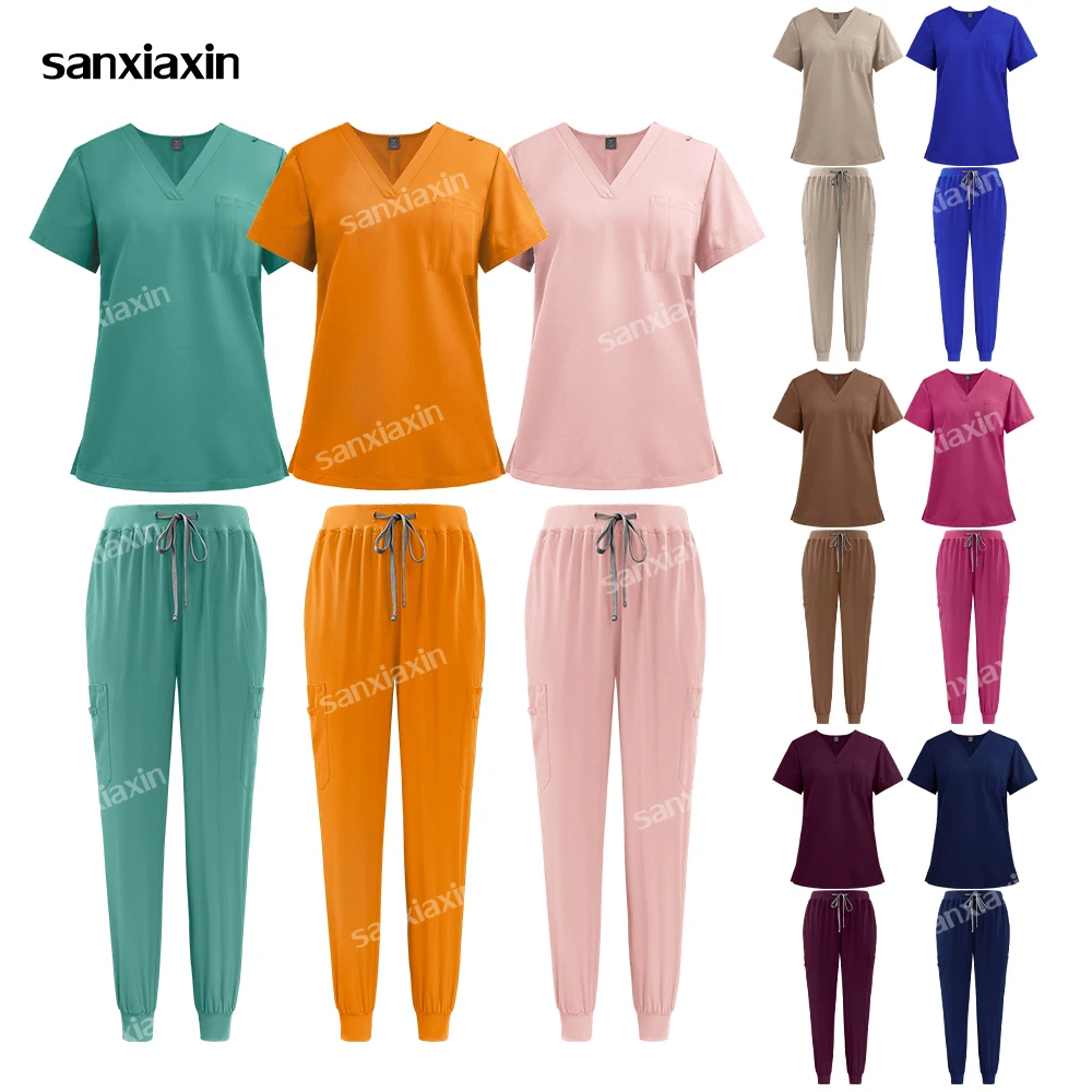 

Wholesale Medical Uniform Operating Room Scrub Set Hospital Work Clothes Clinical Accessories Nurse Dental Surgery Suit Workwear