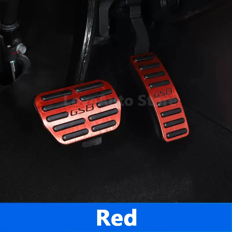 

For Trumpchi GAC GS8 2nd Gen 2022 2023 Car Accelerator Gas Pedal Cover Brake Foot Pedal Pad Fuel Brake Clutch Pedals Accessories