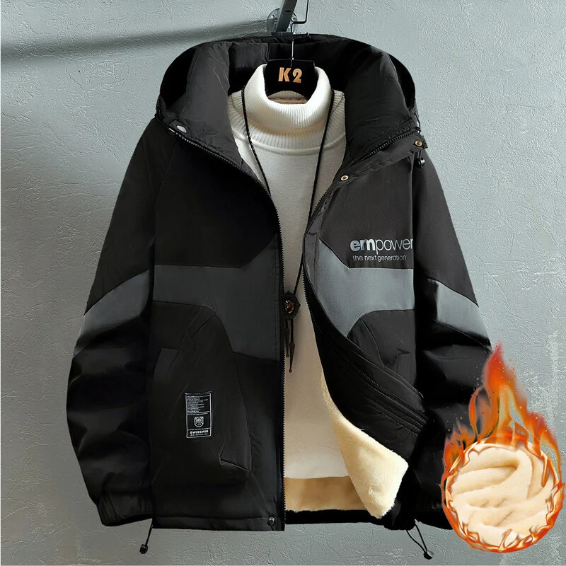 Windbreaker Winter Male Coat Jackets For Men Fashion Parkas Autumn Overcoat Men's Casual Jacket Keep Warm Windproof Hombre New