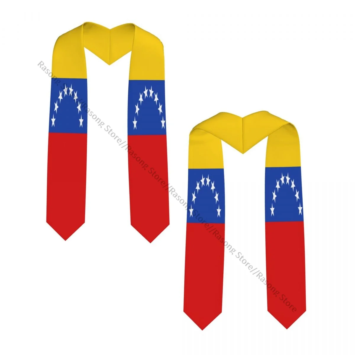 Venezuelan Flag Unisex Adult Graduation Stole Shawl for Academic Commencements Celebration Uniform