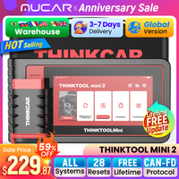 THINKCAR THINKTOOL MINI 2 CANFD Auto Car  Diagnostic Tools Obd2 Scanner Bi-directional Scan Tool 28 Resets Full System Diagnose