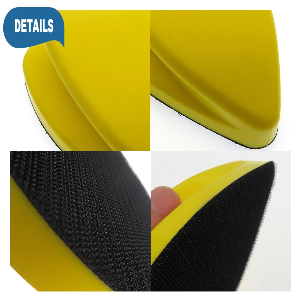 140X98mm Hand Detail Sander Hook and Loop Sanding Block 4Pcs Set for Mouse Sandpaper Home Decoration DIY Woodworking Polishiing