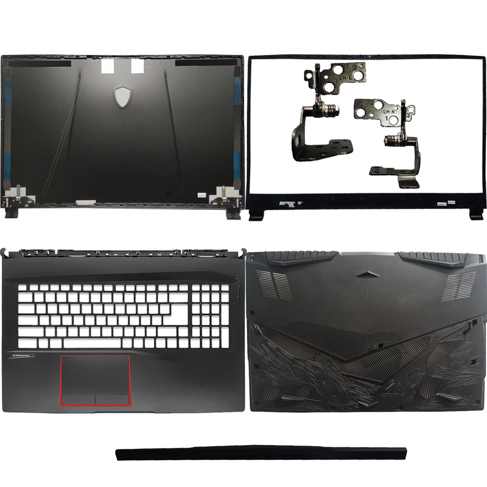 

New Case For MSI GL75 MS-17E4 MS-17E5 GP75 MS-17E3 MS-17E7 GE75 MS-17E1 17E2 LCD Back Cover/Bezel/Upper/Bottom Base/Hinges