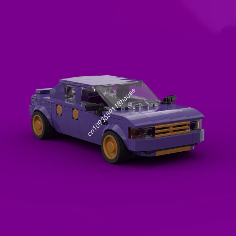 250 Uds MOC Maseratiss Quattroporte el pingüino campeones de la ciudad supercoche modelo bloques de construcción juguetes modulares DIY regalos de navidad