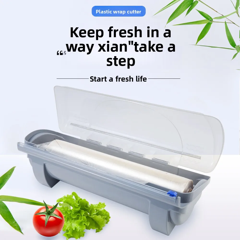 Plastic Wrap Cutter Tin Foil Cutter Supermarket Special Fresh-keeping Box Tin Foil Cutter
