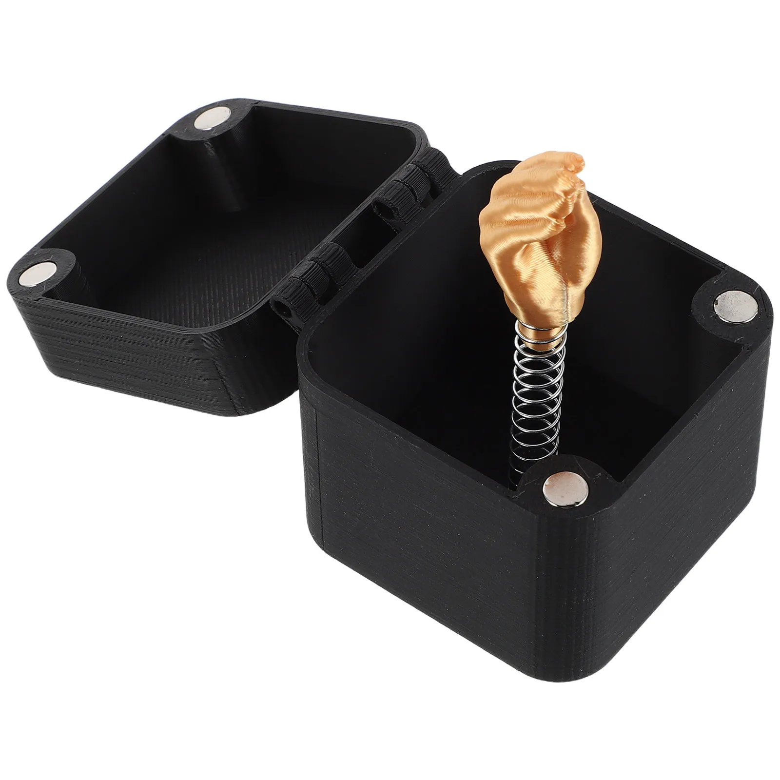 Finger-Kneif-Scherzbox Rot Valentinstag Scherzartikel Pop-Up Überraschungsgeschenk Büro Geburtstag Weihnachten