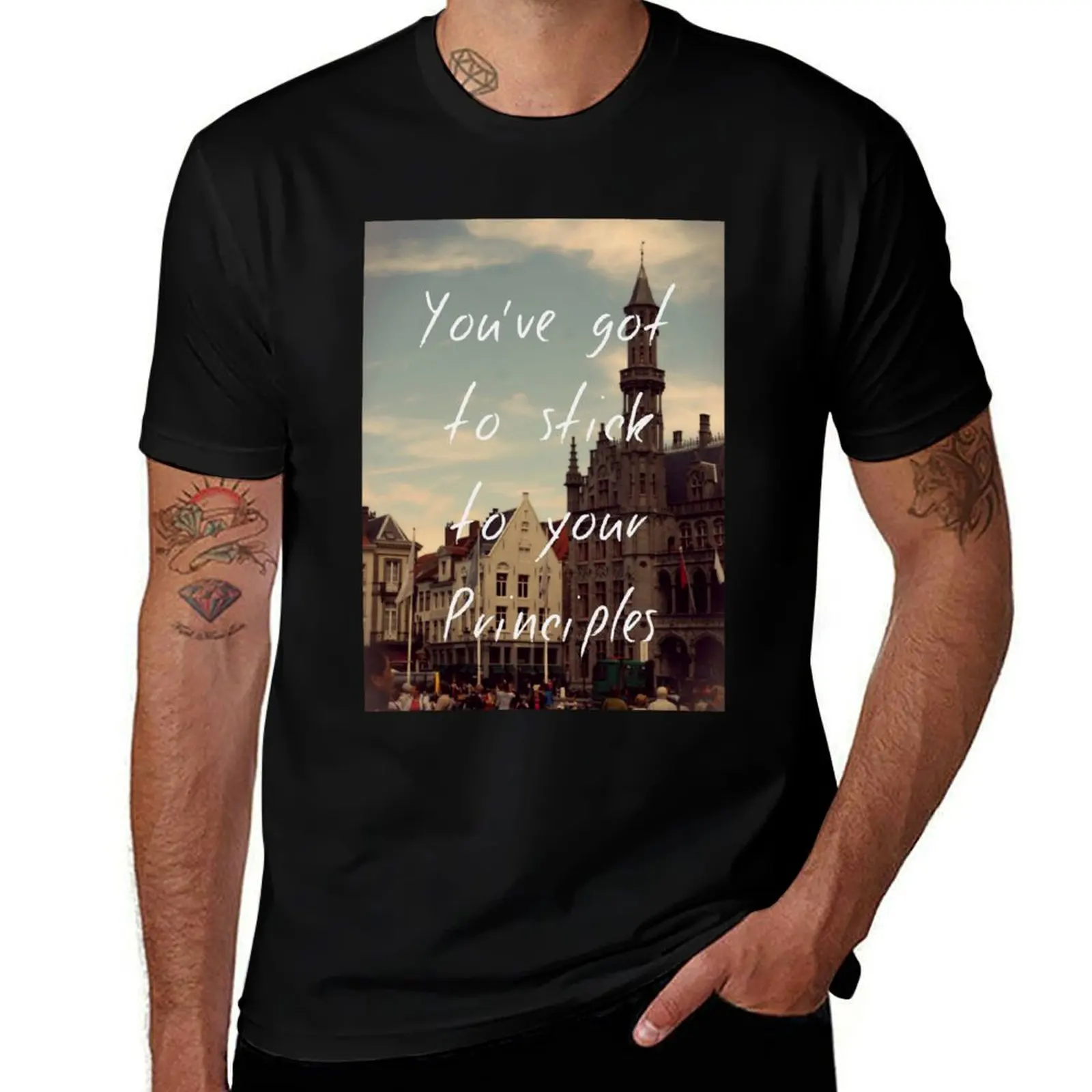 Stick to Your Principles T-Shirt Breathable Travel T-Shirt