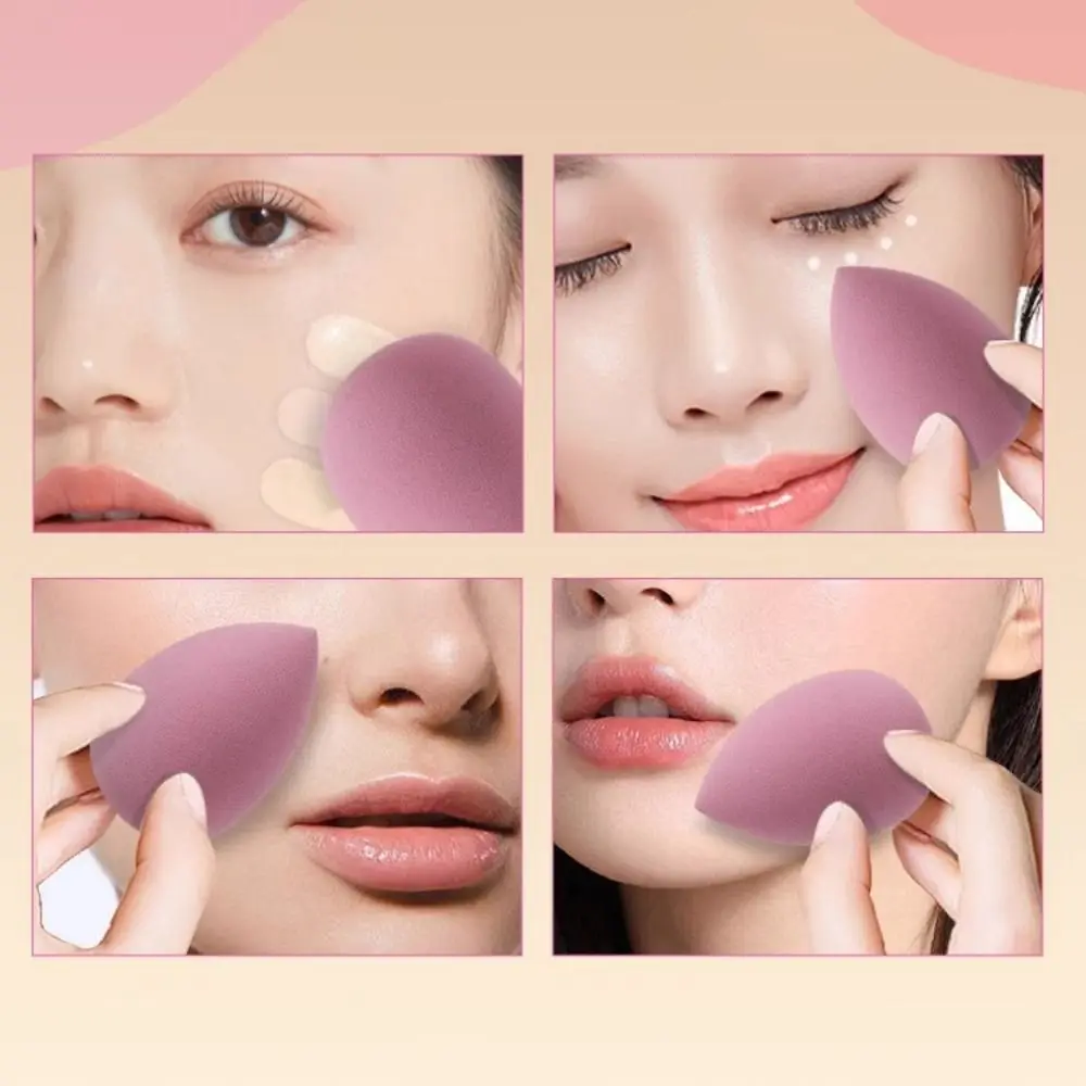 14PCS Drift Bottled Face Makeup Tool Set Wet/Dry Use Delicate Powder Saving Large Beauty Eggs Colorful Thumb Puffs