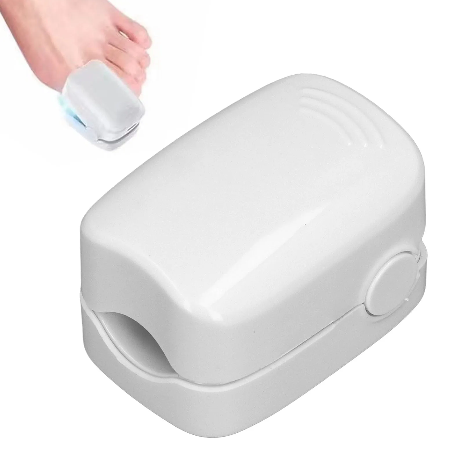 Luz de hongos para uñas ZK40, dispositivo de limpieza de hongos para uñas con batería de iones de litio portátil de alta eficiencia de 400mAh para el hogar