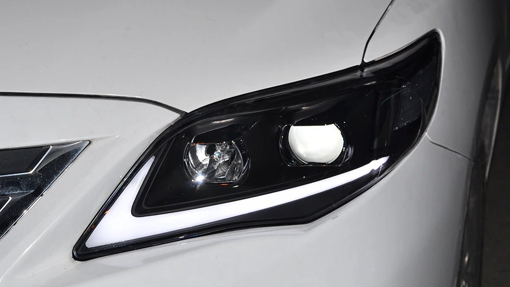 VLAND Led Daytime Running Light For Toyota Corolla 2011 2012 2013 Auto DRL Headlight Front Cover Fog Lamp Car Accessorie