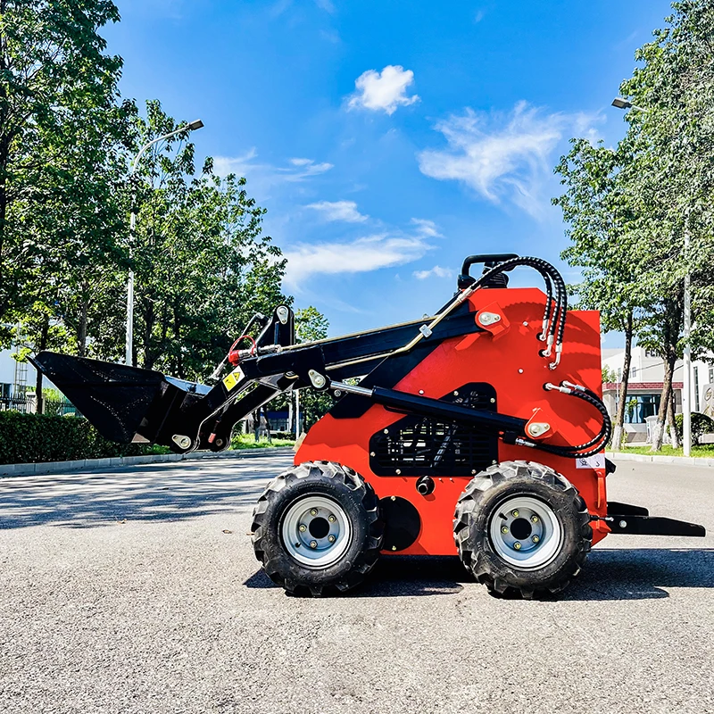 

Mini Attachment for Skid Steer Quick Attach Adapter Broom with Stump Grinder