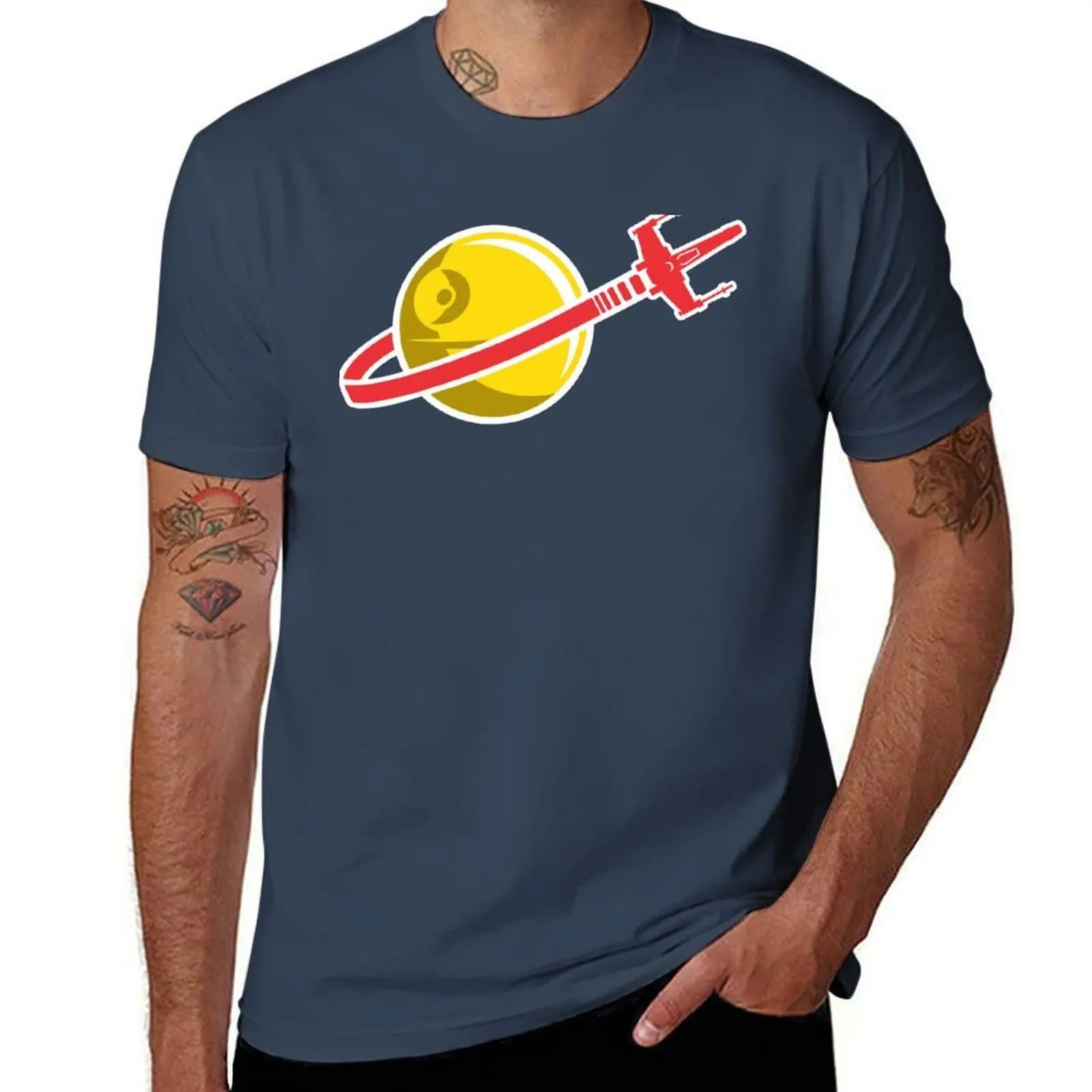 On Classis Space Spin Anh - Logo T-Shirt Classic Basic Casual T-Shirt