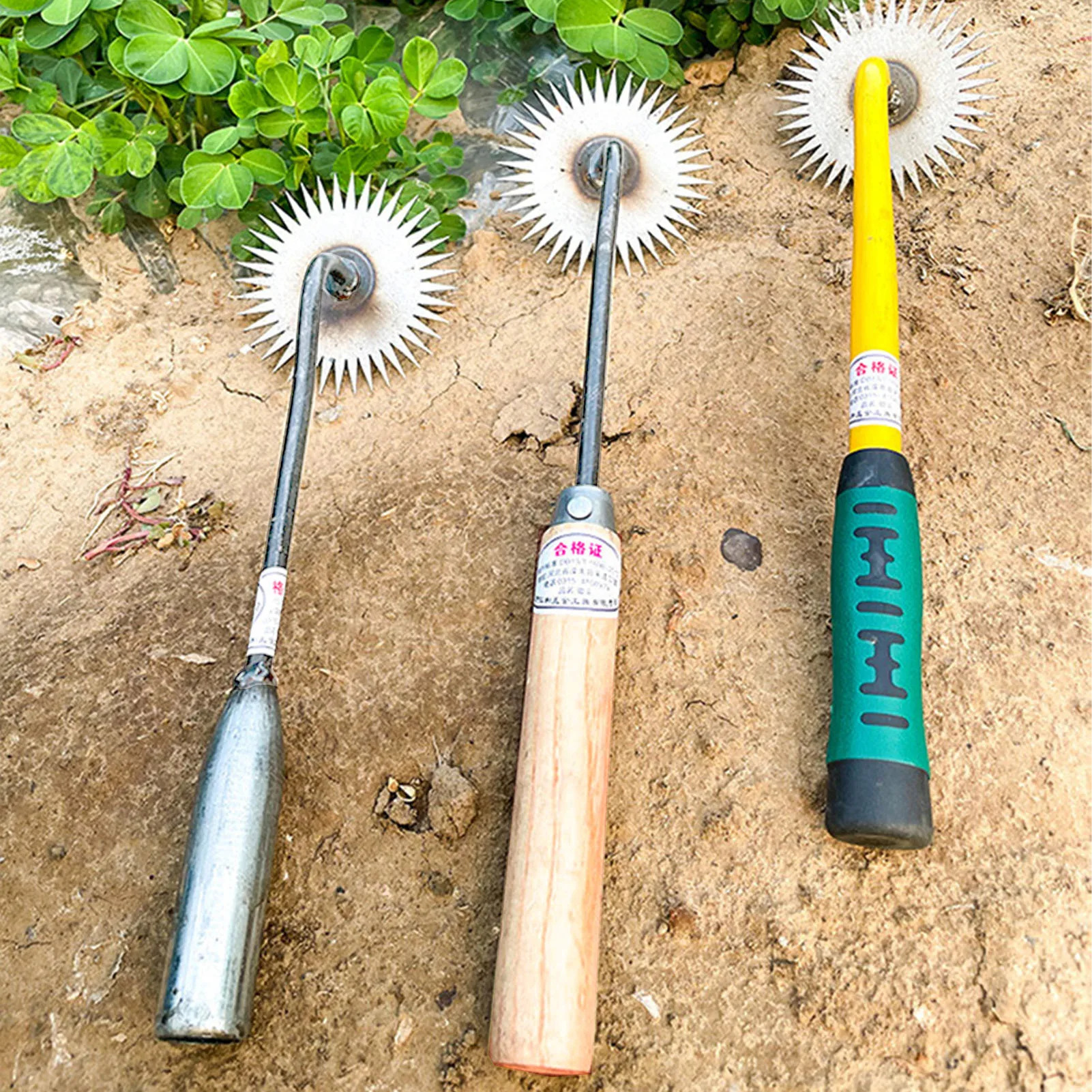 

Gardening Hoe Weeding Tool Root Pulling Sunflower Weeding Handheld Rake Loosening Soil Puller Mangane Steel Weeding Removal Tool