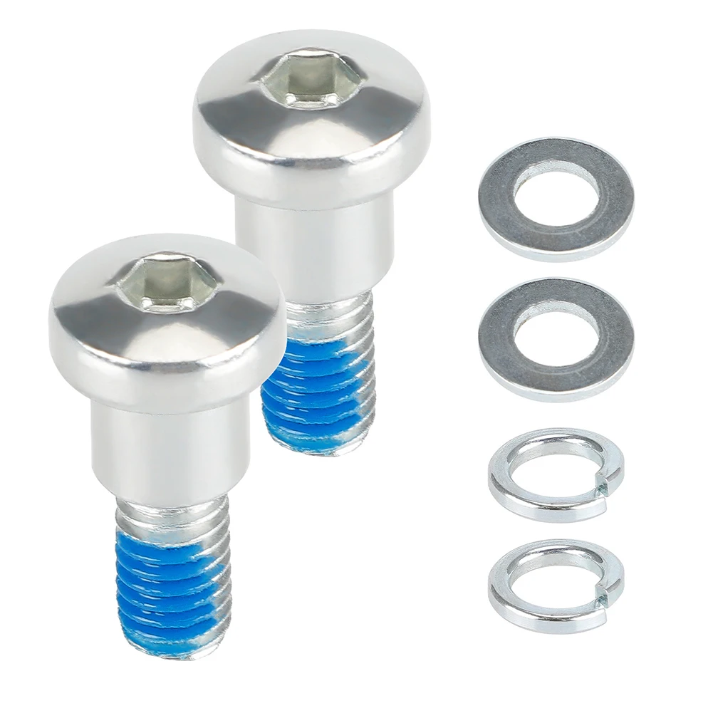 2 Stück feste Schrauben für das Hinterrad für Xiaomi für M365 Pro Elektroroller Ersatzteile Silber Metallbeschläge 21,7 mm – Detail 1
