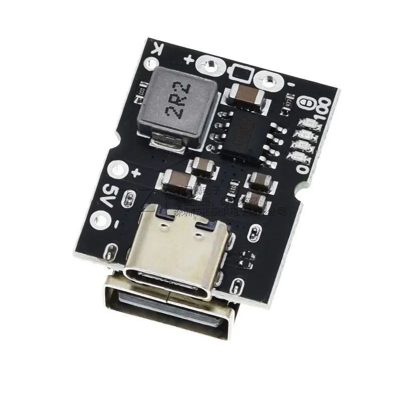 

Тип-C USB 5 В 2A повышающий преобразователь повышающий модуль питания литиевая батарея плата защиты от зарядки светодиодный дисплей USB для зарядного устройства «сделай сам»