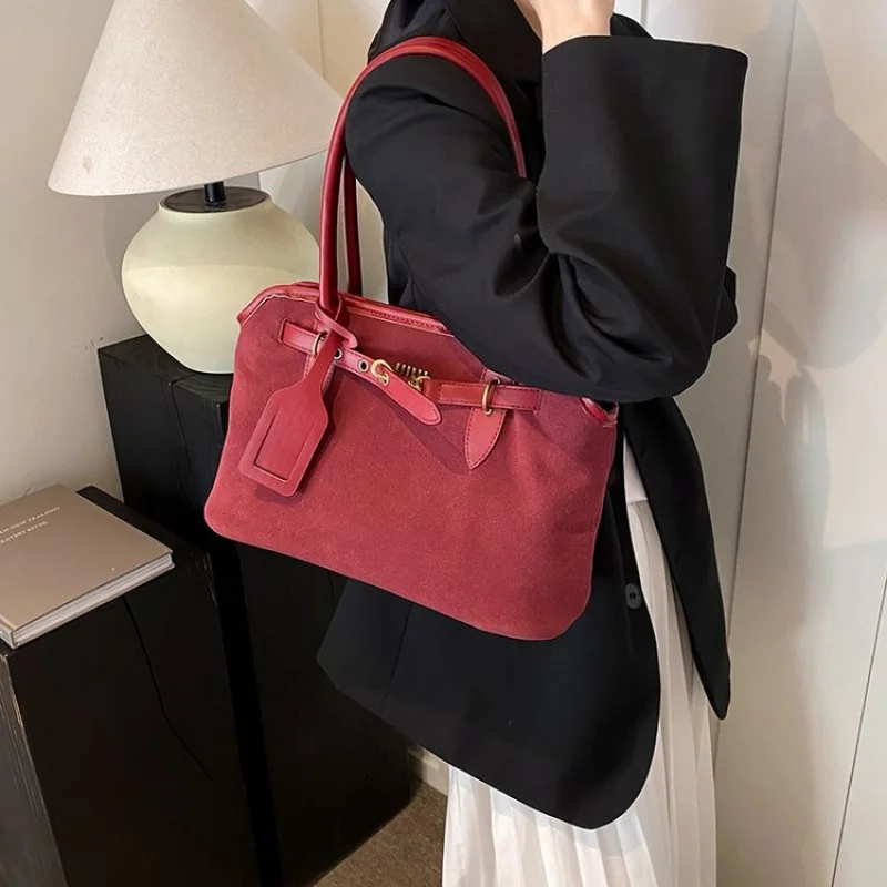 

Женская сумка, кожаная сумка через плечо, элегантный классический дизайн, популярный среди женщин, люксовый бренд