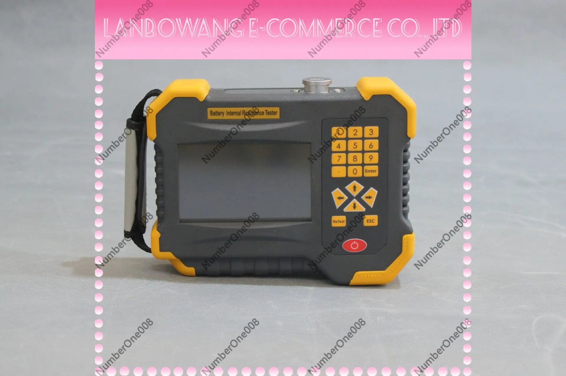 Intelligent Battery Internal Resistance Tester Portable Analyzer for UPS Car Battery Lead Acid Battery Checker Tool