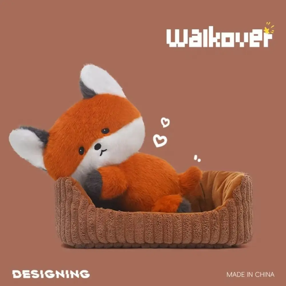 Animal en peluche couché Capybara peluche câlin avec nid chat noir en peluche décoration de la maison Kawaii couché chaton chien garçons filles
