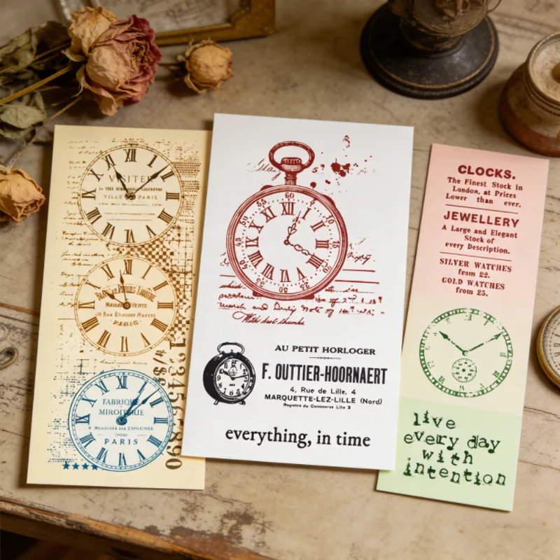 Vintage Lace Flower Number English Words Landscape Transparent Silicone Stamp Creative DIY Journal Material Collage Stationery