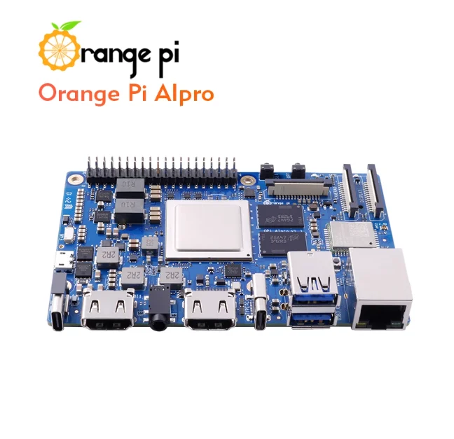 Плата разработки OrangePi AIpro, процессор Ascend AI, вычислительная плата питания 8TOPS, 8G/16GB опционально