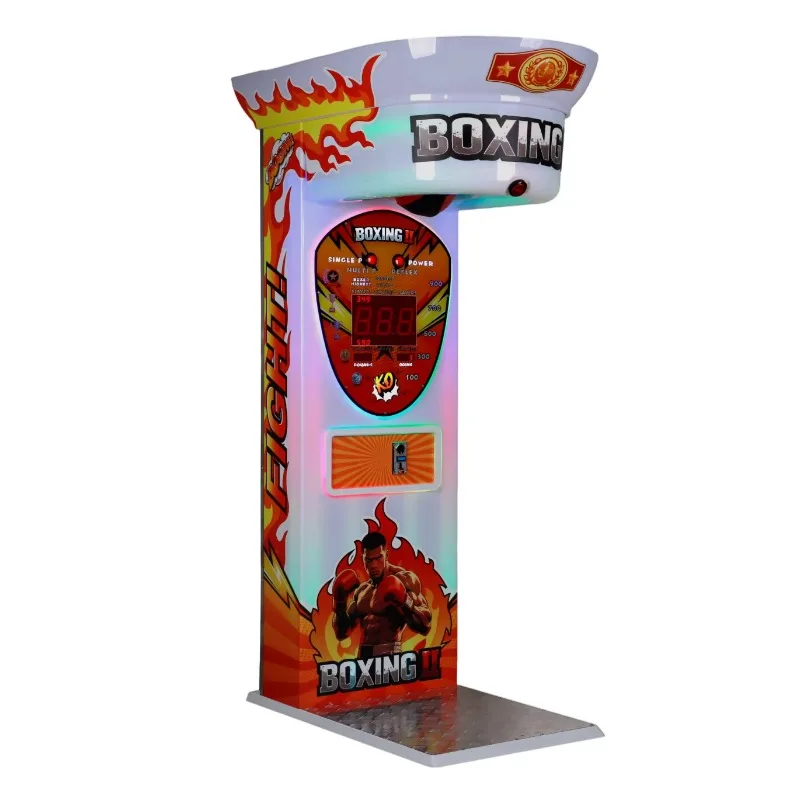 Coin Operated Amusement Ultimate Punching Boxing Arcade Machine Electronic Tickets Redemption for Fun Center Custom