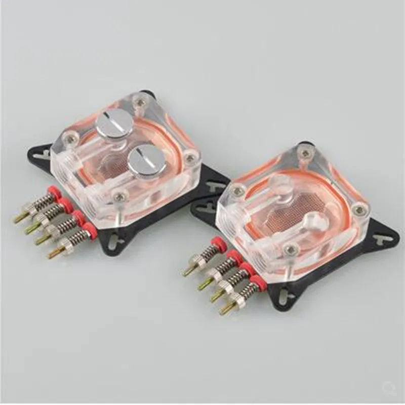 GPU Water Block Cooling doppio canale di colonna di rame Video scheda grafica radiatore di raffreddamento ad acqua 0.4mm per AMD NVIDIA W40