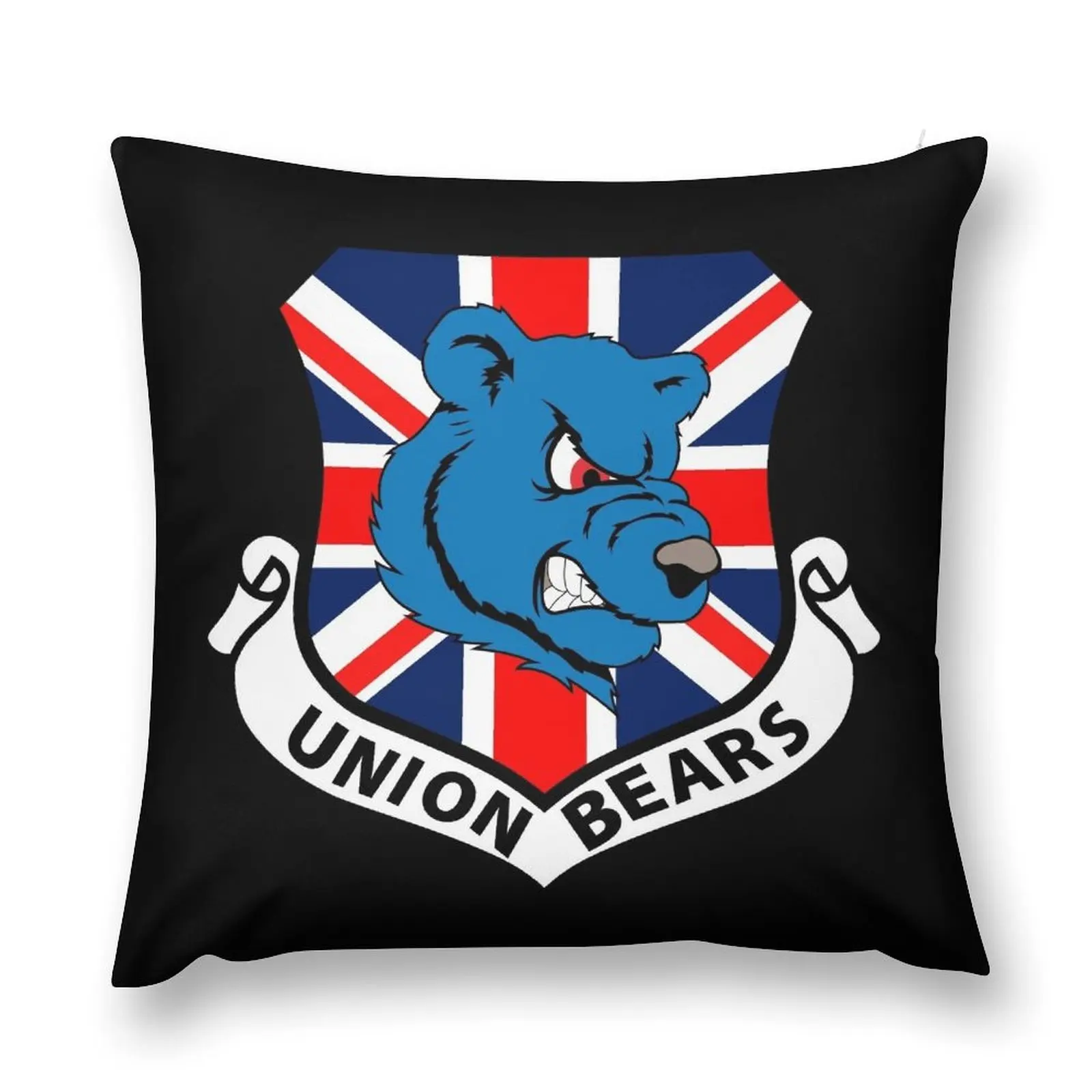 Union Bears - Ranger Ultras Throw Pillow Pillow Case Cushion Cover Set Luxury Pillow Cover