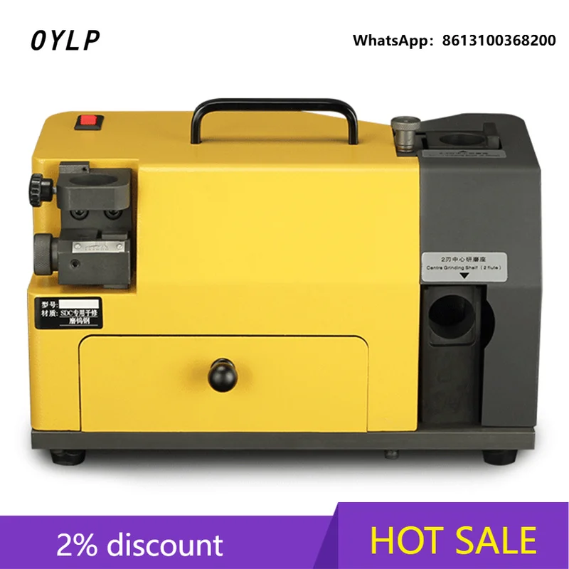 OYLP New Milling cutter grinder MR-X1 can grind 2-edge, 3-edge, 4-edge end mills, high-speed steel, tungsten rod