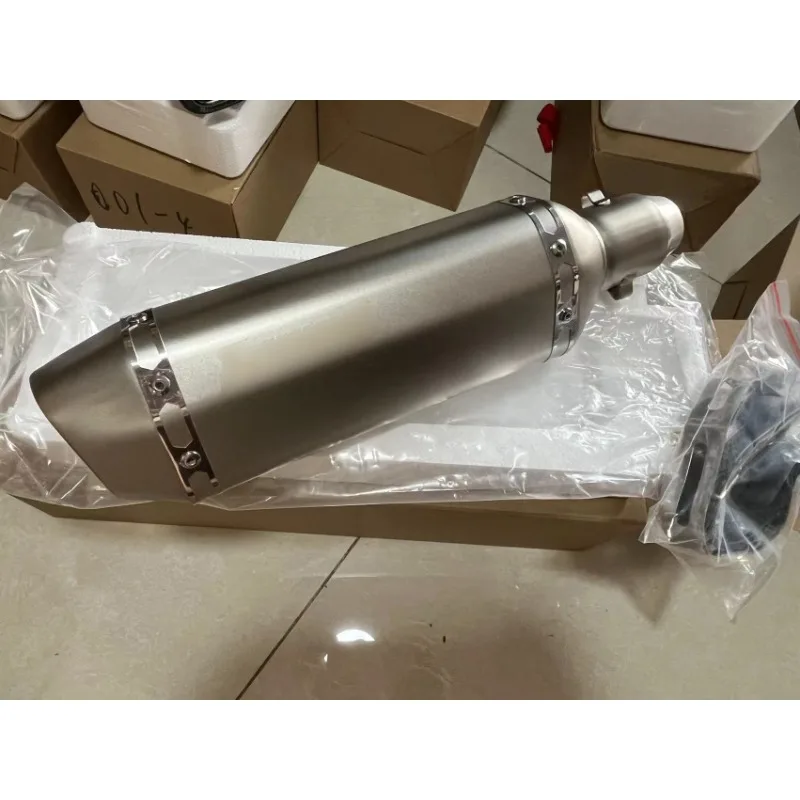 motorcycle hexagonal General purpose Yellow Dragon600 Scorpion exhaust pipe for Sports Fukusi Kawasaki large displacement racing