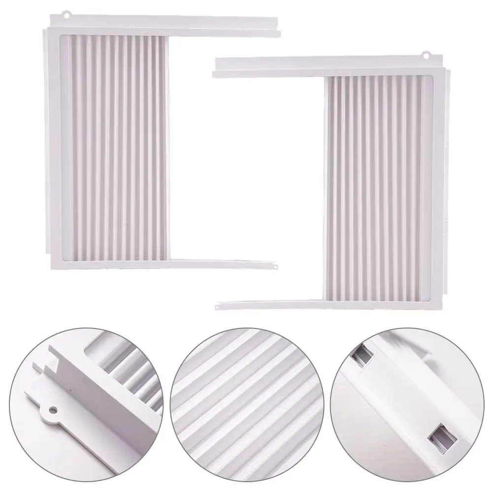 Window Air Conditioner Side Panels With Frame Adjustable Insulation AC Side Panel For 8,000 BTU Window AC Air Conditioning