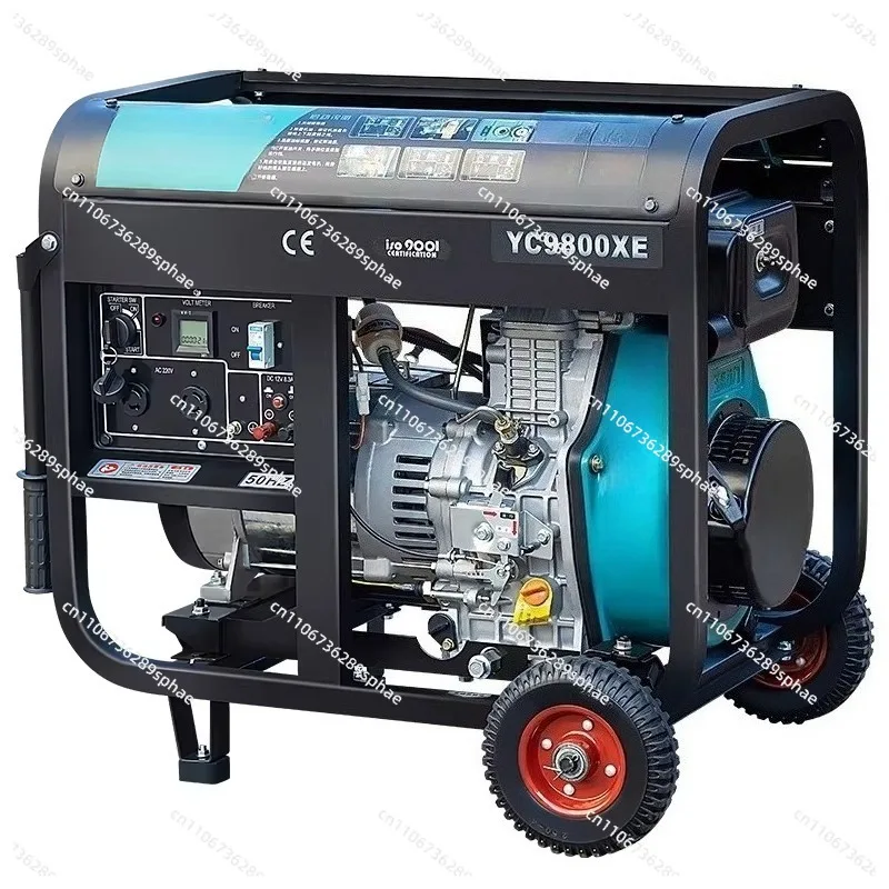 Diesel generator 3KW/5/6/8/10kW single phase 220V three 380V low noise household