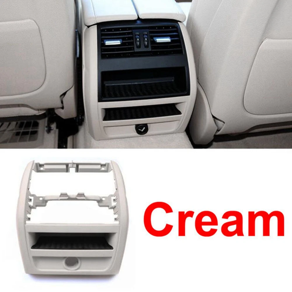 Car Rear Air Outlet Frame AC Vent Grille For-BMW 5 Series F10 F18 2011-2017