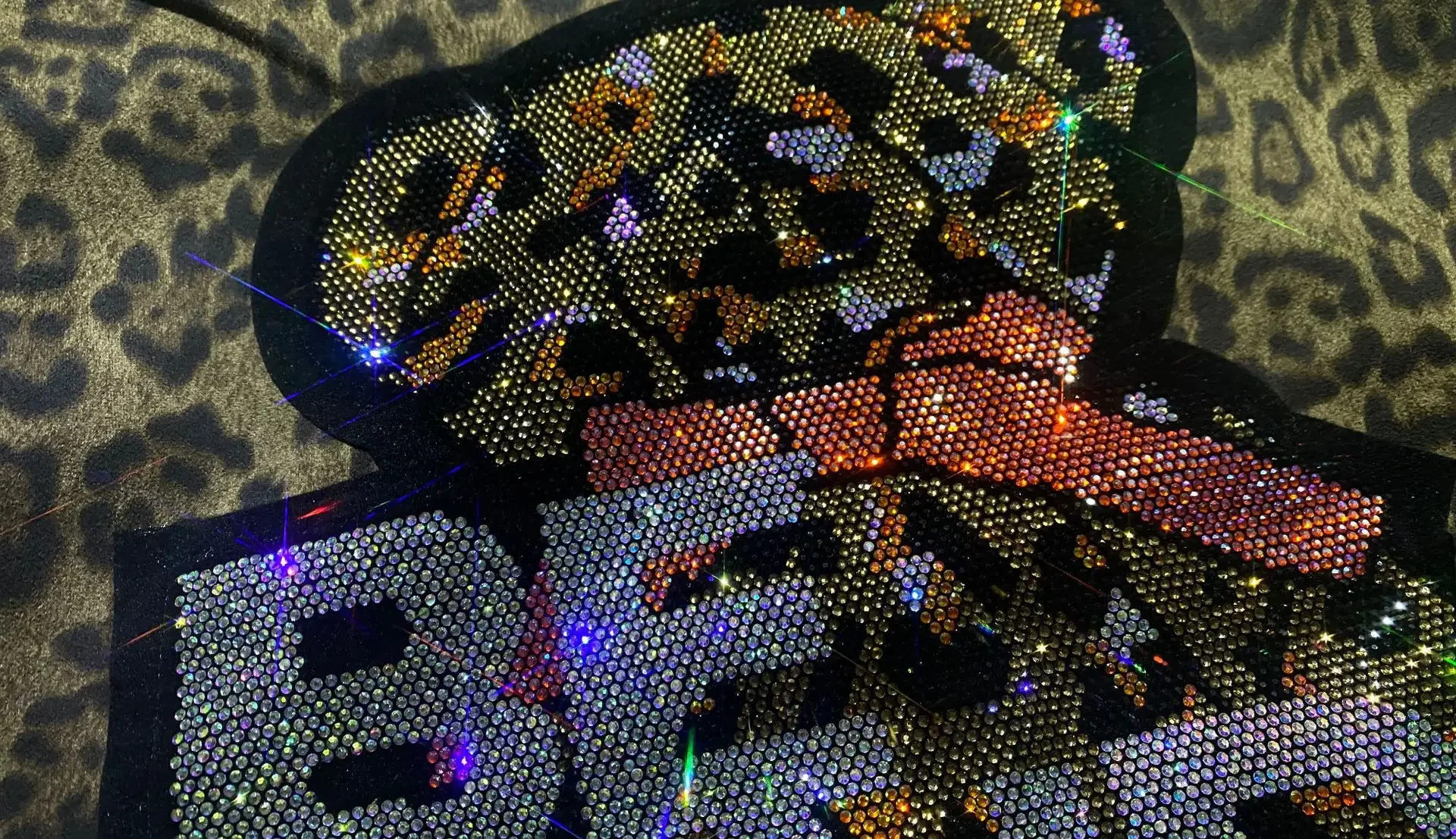 Chaquetas con estampado de leopardo para mujer, cárdigan informal holgado con dibujos de oso y diamantes, cárdigan con capucha y cremallera, chaleco Куртка Ж Dönalı Colotoюшоном