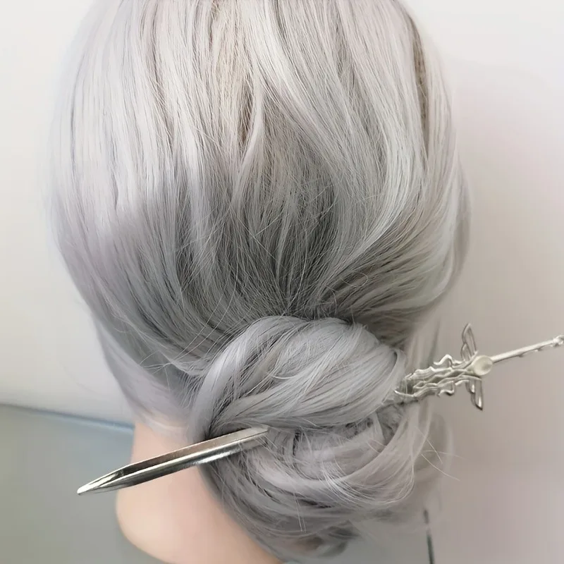 New Chinese Retro Style Sword-shaped Updo Alloy Hairpin Simple Niche Hanfu Cheongsam Daily Wear Fashion Personalized Headwear - view 3
