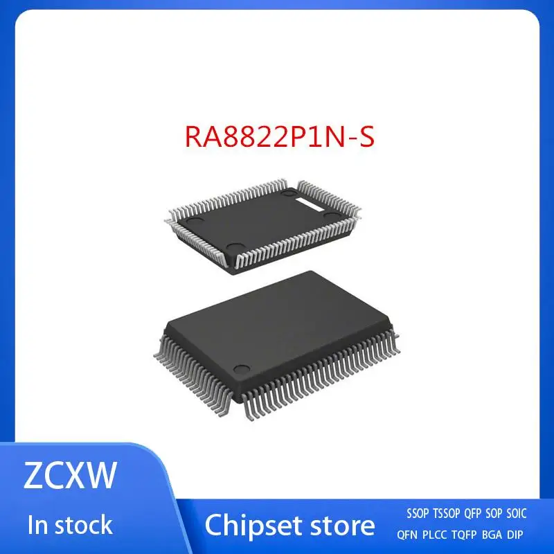 

5PCS/LOT NEW RA8822P1N-S RA8822P1N QFP-100