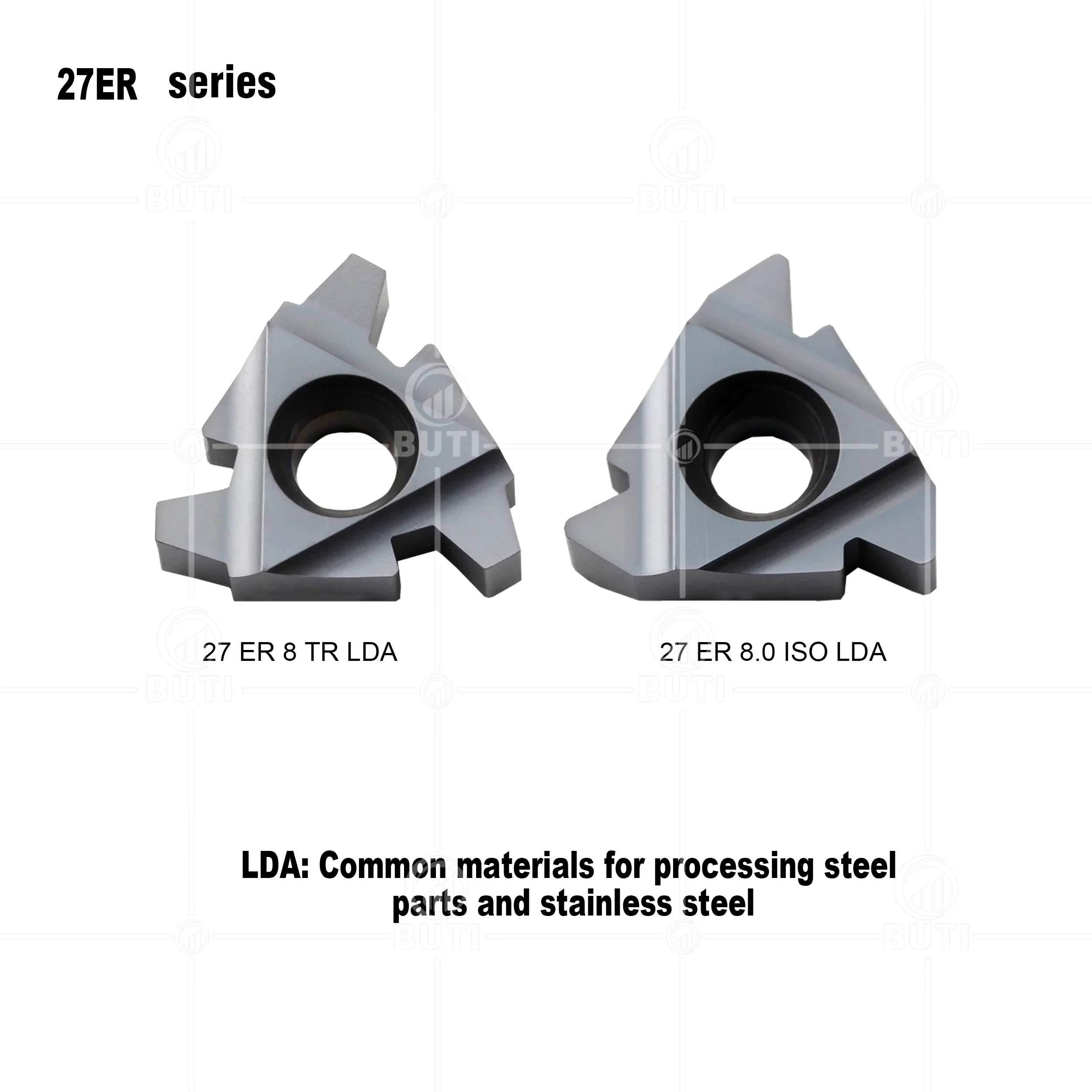DESKAR 100% originale 27ER 8.0ISO LDA 27ER 8TR LDA Tornio a controllo numerico Utensile per filettatura Utensili da taglio Lame filettate Materiale