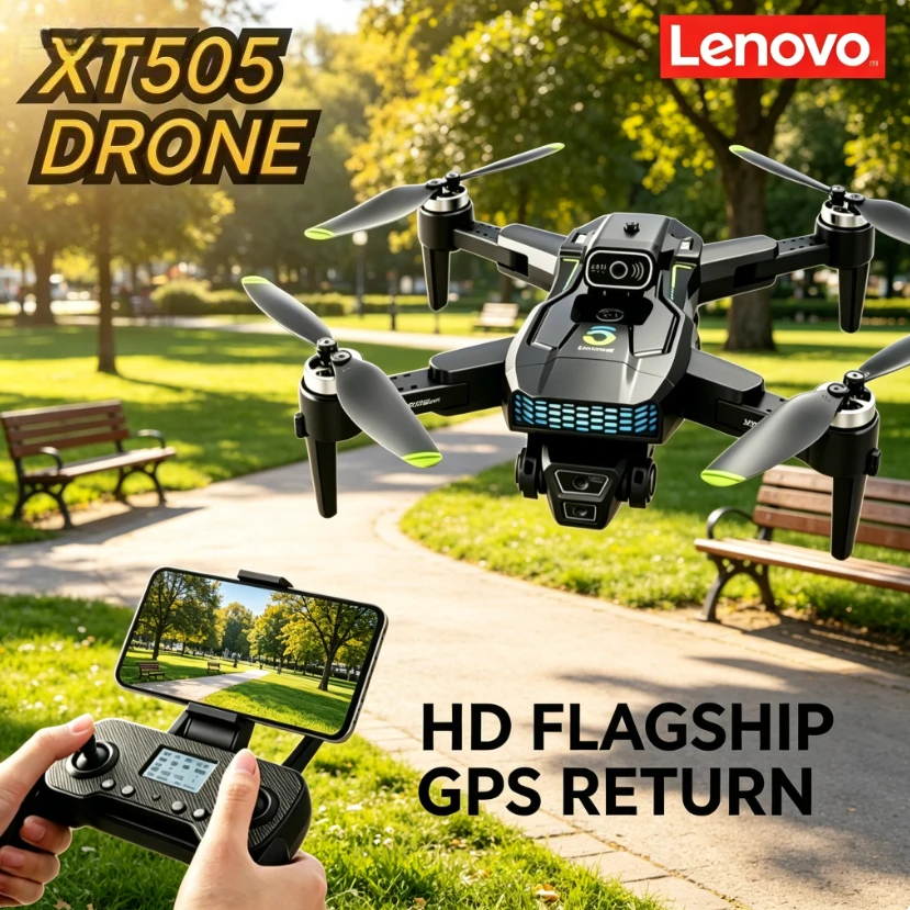 Xt505 Rc Drone - Lenovo XT505 Opvouwbare GPS Drone 5G