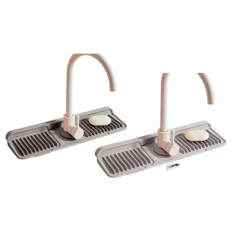 45cm Flexible Faucet Cover Having 7 Degree Sloped Design For Effective Liquid Removal And spatter Prevention D2RD