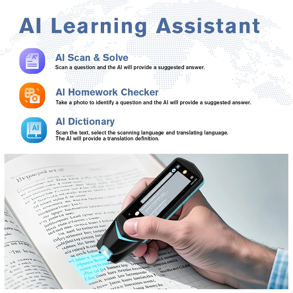 NEW NEWYES AI Powered Translator Voice 112 Language Translate Device Smart Portable Pocket Real-time Voice Translator Pen