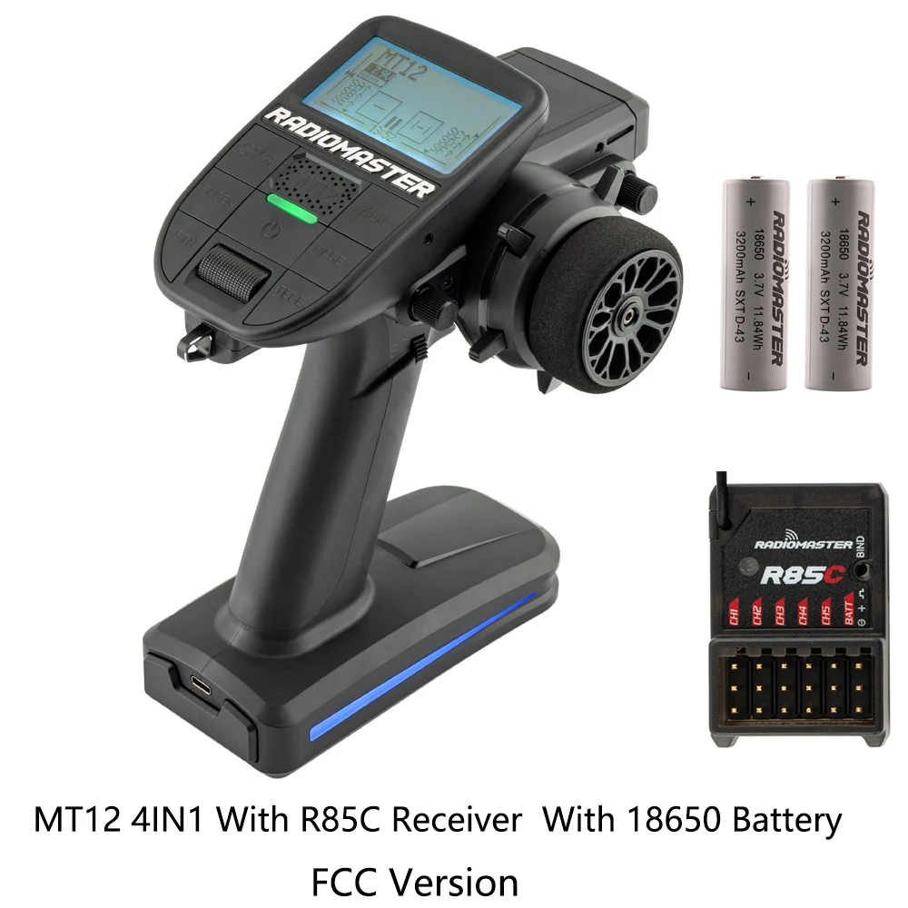 Radiomaster MT12 ExpressLRS 4in1 Multiprotokoll-Oberflächenradio-Controller für RC-Car-Boot 9