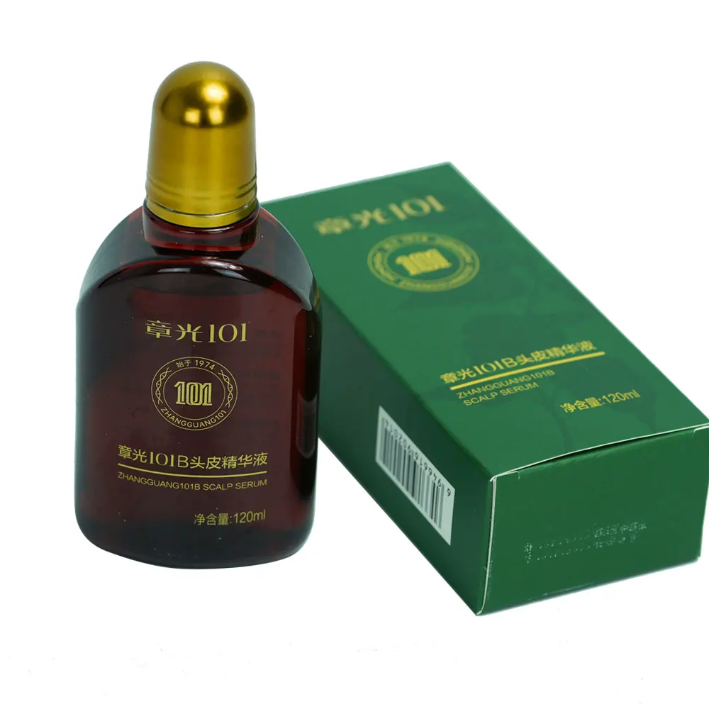 Hair Tonic Zhangguang 101B 101M 120ML*3 Powerful Chinese Medicine Therapy Hair Treatment Essence 100% Original