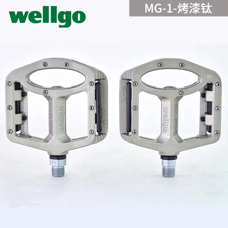 Wellgo MG-1 MTB Bicycle Pedal 2 Sealed Bearings Pedal for BMX Road