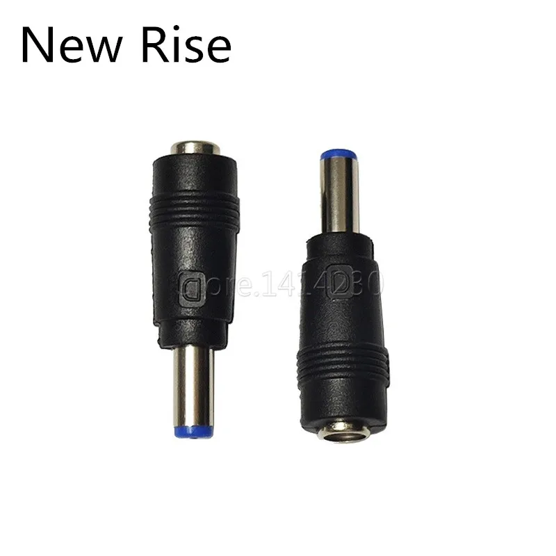 Connector For Dc Power Adapter Connector Plug Conversion Head Jack Female Socket 5.5*2.5mm Turn To Male 5.5*2.1mm