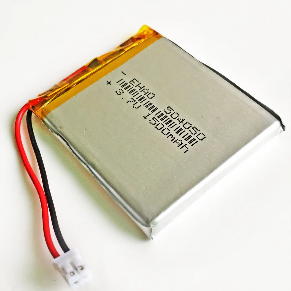 10 szt. 3.7V 1500mAh litowo-polimerowa LiPo akumulator 504050 + JST 2.0mm 2Pin do Tablet mobilny DVD moc pc kamery bankowej